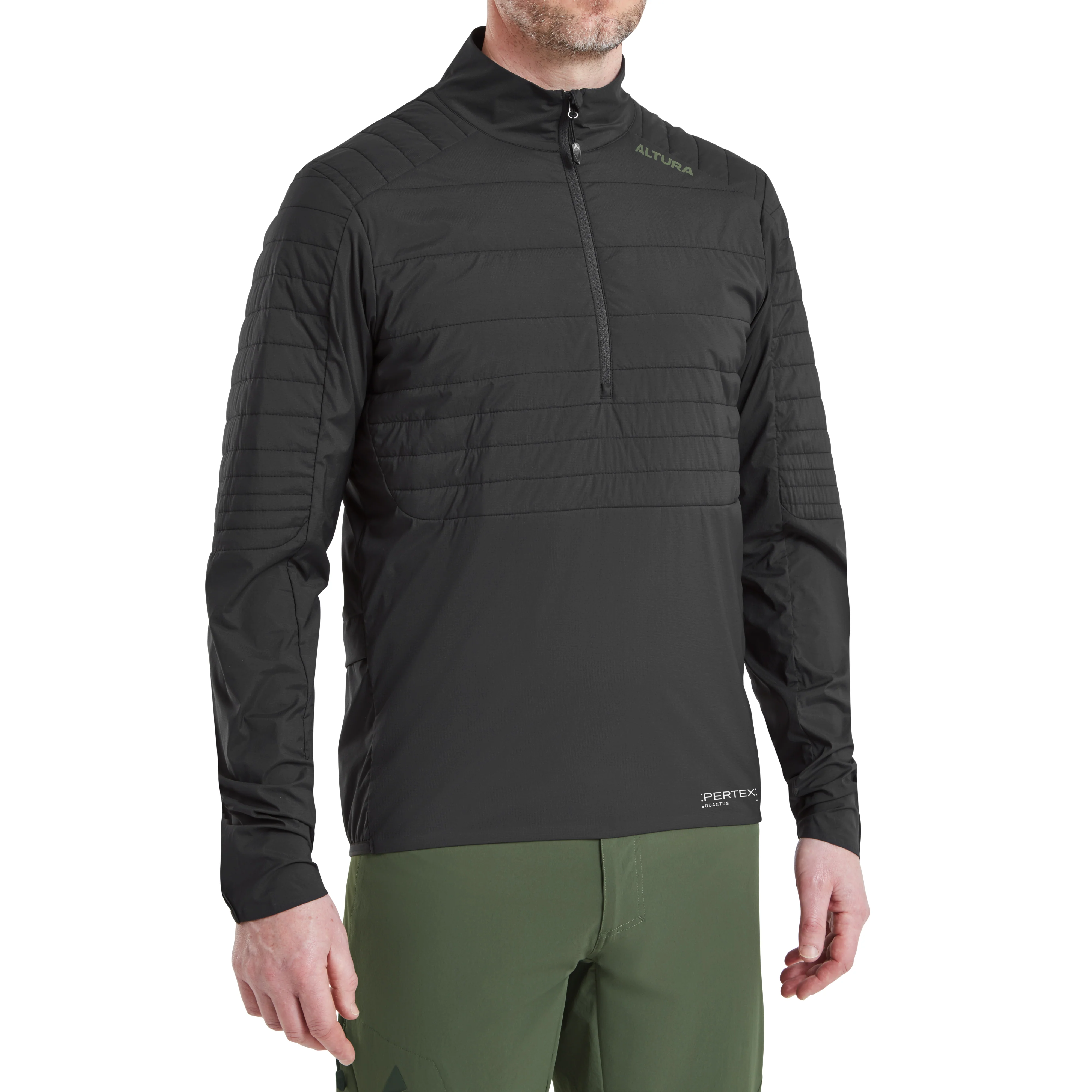 All Roads Men's Packable Insulated 1/2 Zip Jacket - Image 4