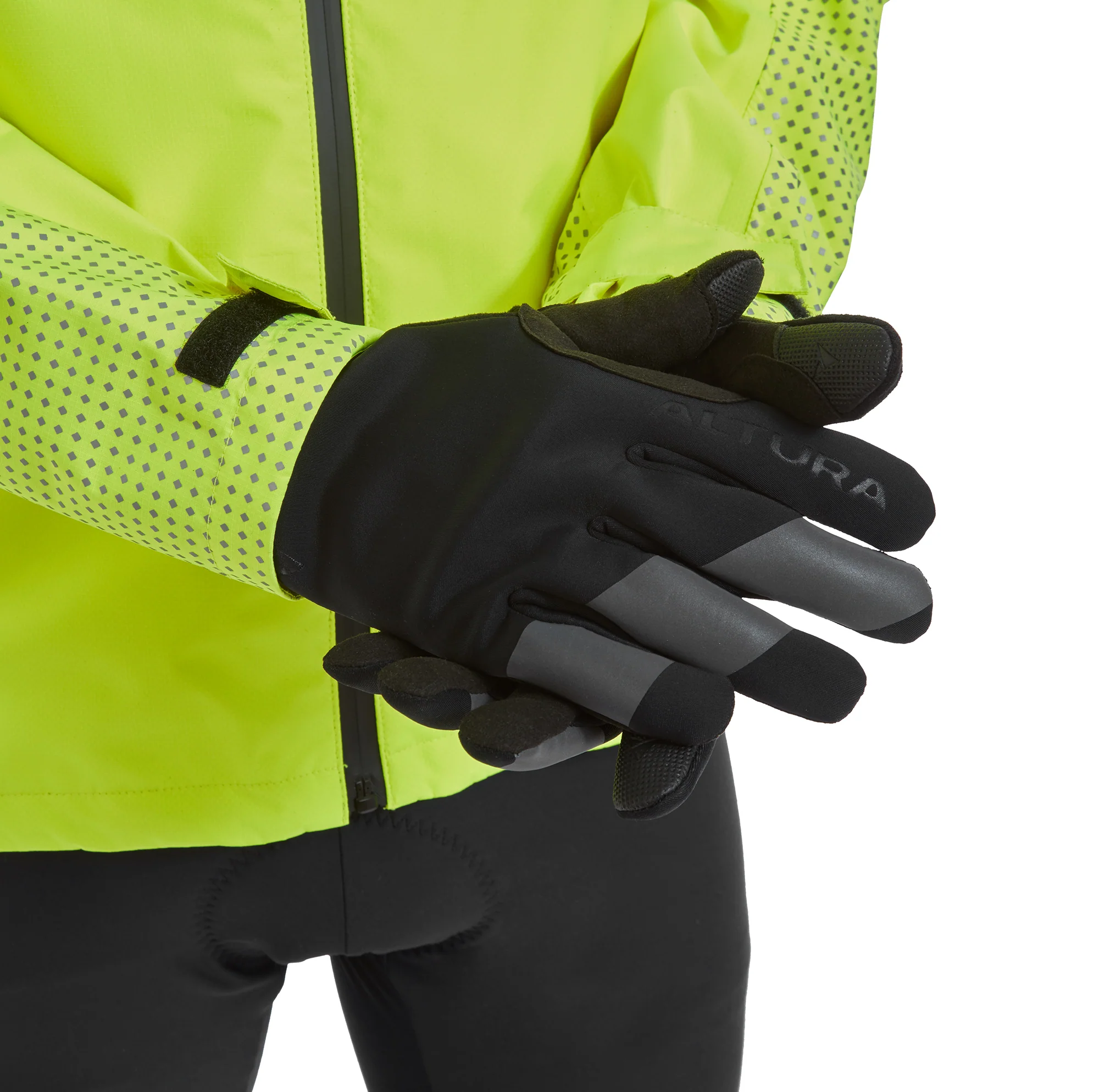 Nightvision Unisex Windproof Cycling Gloves - Image 3